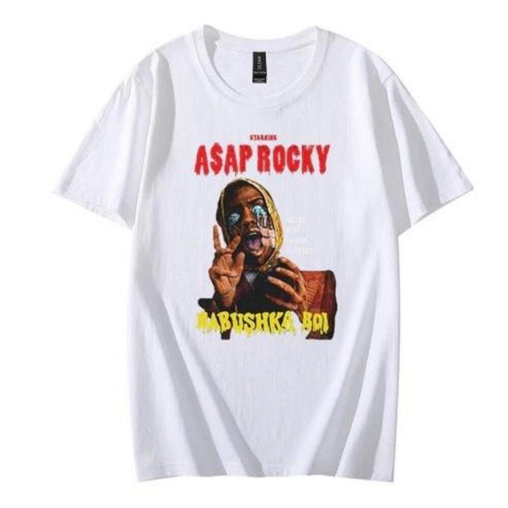 White Asap Rocky T-Shirt